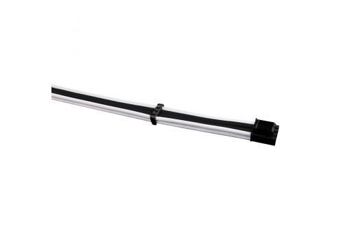 1stPlayer Custom Modding Cable Kit Black/White - ATX24P, EPS, PCI-e - BKW-001, image _ab__is.image_number.default