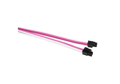 1stPlayer Custom Modding Cable Kit Pink/White - ATX24P, EPS, PCI-e - PKW-001, image _ab__is.image_number.default