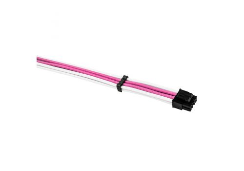 1stPlayer Custom Modding Cable Kit Pink/White - ATX24P, EPS, PCI-e - PKW-001, image _ab__is.image_number.default