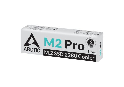 Arctic M.2 2280 SSD Cooler - M2 Pro (Silver), image _ab__is.image_number.default