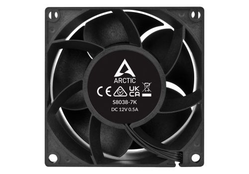 Arctic Server Fan 80x80x38 Dual Ball - S8038-7K - ACFAN00288A, image _ab__is.image_number.default