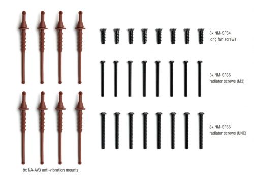 Noctua Inlet Side Spacers - 2pcs pack 140x25 mm Fans - NA-IS1-14-Sx2, image _ab__is.image_number.default