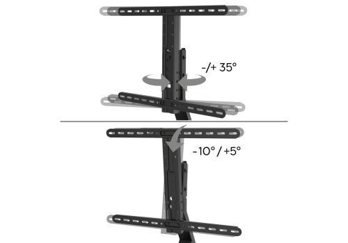 HAMA Стойка за TV Stand "Design" до 165см / 65"/, до 40 кг, 220869, image , 11 image