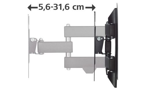 Hama TV Wall Bracket, Swivel, Tilt, Pull-out, 122 cm (48"), 220822, image _ab__is.image_number.default