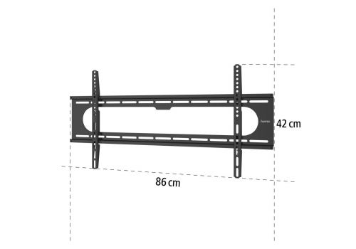 Hama Ultraslim FIX TV Wall Bracket, 90", 220842, image _ab__is.image_number.default