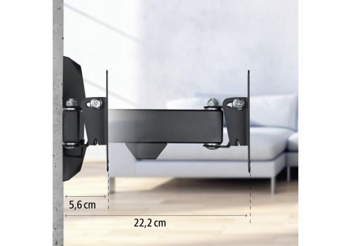 Hama TV Wall Bracket, Swivel, Tilt, 66 cm (26"), 220820, image _ab__is.image_number.default