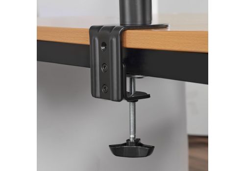 Hama Monitor Holder, 2 Monitors, Height-adjustable, Swivel/Tilt, 13" - 35", image , 8 image