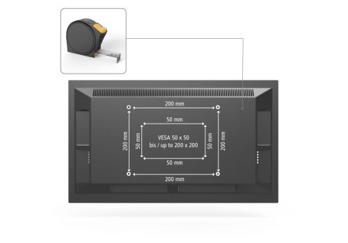 Hama FIX TV Wall Bracket, 19"-46", 108714, image , 8 image