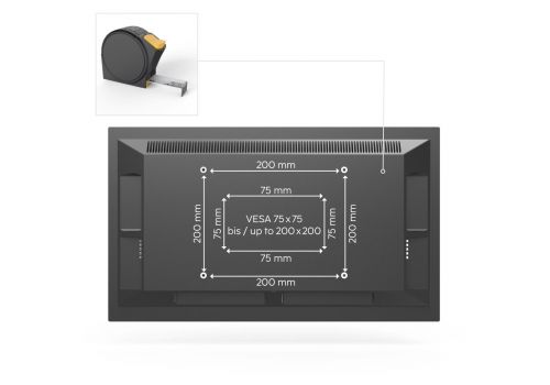 Hama TV Wall Bracket, Swivel, Tilt, Pull-out, 122 cm (48"), 220822, image _ab__is.image_number.default