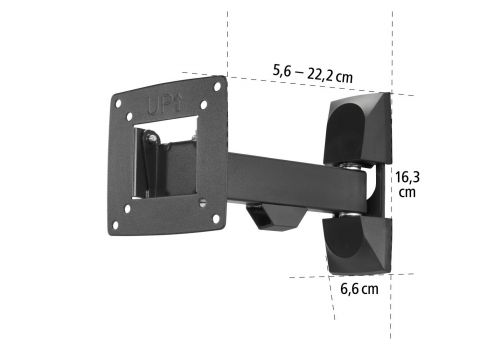Hama TV Wall Bracket, Swivel, Tilt, 66 cm (26"), 220820, image _ab__is.image_number.default