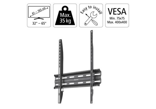 Hama TV Wall Bracket, 65", 220809, image , 5 image