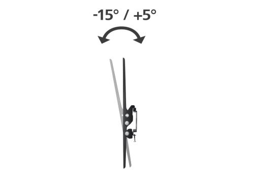 Hama TV Wall Bracket, Tilt, 191 cm (75"), 220816, image , 4 image