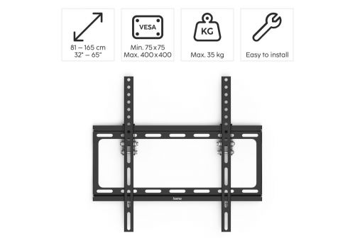 Hama TILT TV Wall Bracket, 191 cm (75"), HAMA-118069, image _ab__is.image_number.default