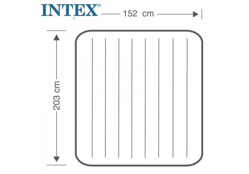 Intex Dura-Beam Classic Downy Air Mattress 152 x 203 x 25 cm, 64759, image _ab__is.image_number.default