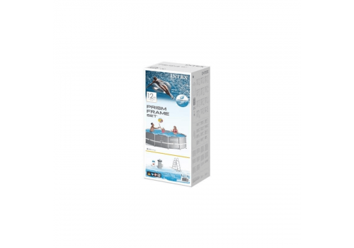 Intex Prism Frame, 366 x 99 cm, Above Ground Pool with Filter Pump, 26716NP, image _ab__is.image_number.default