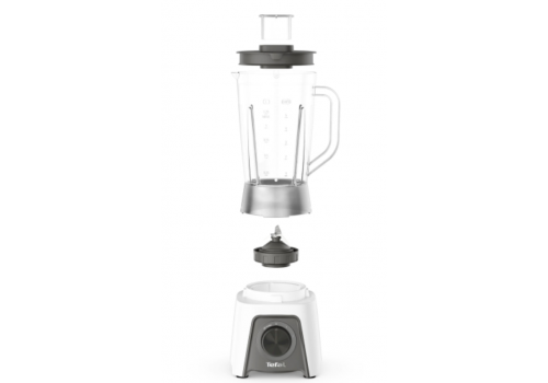 Tefal BL2C0130, Blendeo+, 450W, 2 speeds, 4 blades, 1.25 LU plastic jar, white, image _ab__is.image_number.default