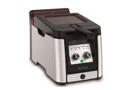 Tefal FR600D10, CLEAR DUO (ODORLESS), 1.2kg (3.5L), 2000W, adjustable temp & timer (30min), removable bowl, cool touch, on/off, image 