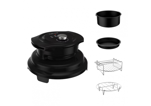 Tefal LF101810 FRY TURBO CRISPY LID BLK EU, image 