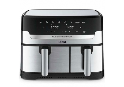 Tefal EY905D10 DUAL EASY FRY & GRILL SS EU, image 