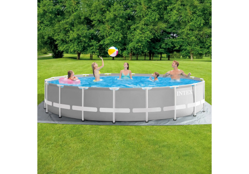 Intex Prism Frame Premium, 549 x 122 cm, Above Ground Pool with Filter Pump, 26732NP, image , 3 image