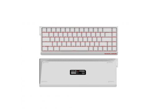 Madlions Professional Gaming Mechanical Keyboard MAD 68 R White- 8K ...