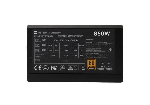 Thermalright PSU ATX 3.0 850W Bronze - TR-TB850S, image , 3 image