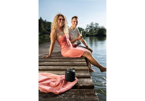 Hama "Bomb 3.0" Bluetooth® Loudspeaker, Waterproof IPX7, LED, 16 W, black, image _ab__is.image_number.default