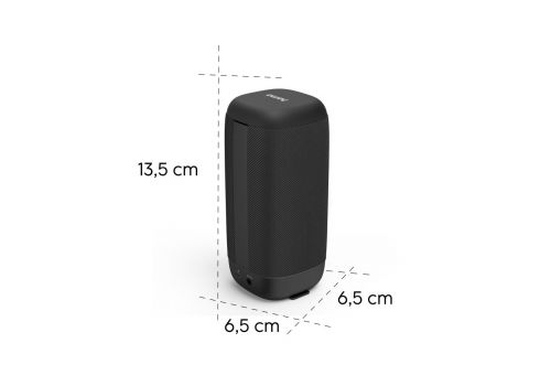 Hama “Tube 4.0” Bluetooth® Loudspeaker, 3,5W, black, image _ab__is.image_number.default
