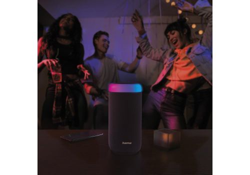 Hama "Shine 2.0" Bluetooth® Loudspeaker, LED, Splash-Protected, 30W, blk, image _ab__is.image_number.default