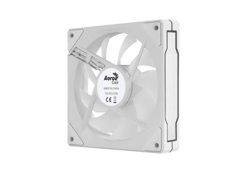 AeroCool Fan 120mm Phantom M-3R - Infinity Mirror ARGB, REVERSE - White, image , 5 image