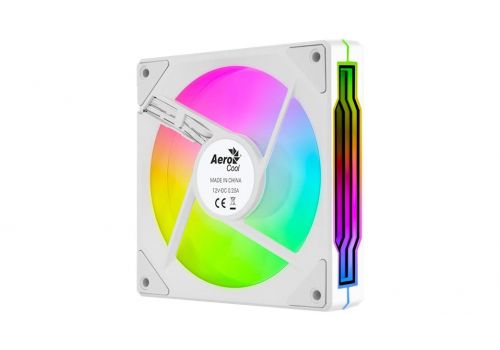 AeroCool Fan 120mm Phantom M-3 - Infinity Mirror ARGB - White, image , 3 image