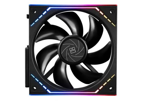 Thermalright Fan Pack 3-in-1 3x120mm - TL-M12Q x 3 - Infinity Mirror, Daisy-Chain, A-RGB, image , 4 image