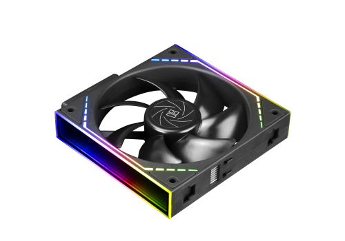 Thermalright Fan Pack 3-in-1 3x120mm - TL-M12Q x 3 - Infinity Mirror, Daisy-Chain, A-RGB, image , 7 image