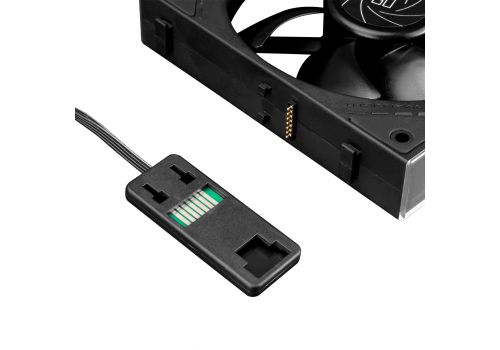 Thermalright Fan Pack 3-in-1 3x120mm - TL-M12Q x 3 - Infinity Mirror, Daisy-Chain, A-RGB, image , 8 image