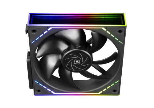 Thermalright Fan Pack 3-in-1 3x120mm - TL-M12Q x 3 - Infinity Mirror, Daisy-Chain, A-RGB, image , 9 image