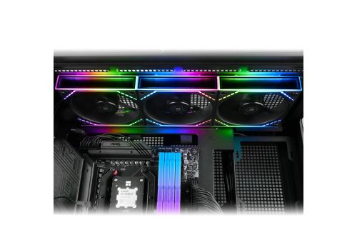 Thermalright Fan Pack 3-in-1 3x120mm - TL-M12Q x 3 - Infinity Mirror, Daisy-Chain, A-RGB, image , 10 image