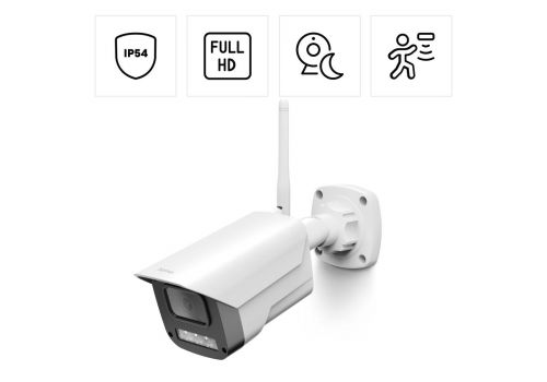 Hama Smart Surveillance Camera, WLAN, for Outdoors, Night Vision, 1080p, Recordi, image , 10 image