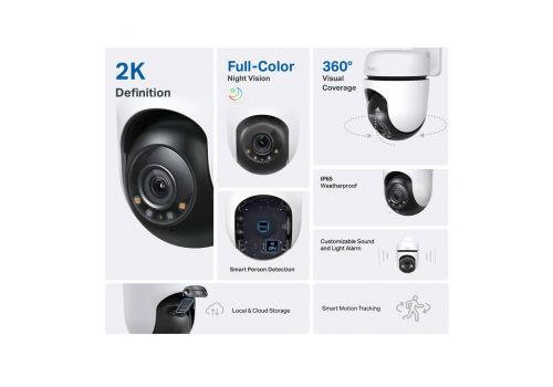 Outdoor Security WiFI camera TP-Link Tapo C510W - 2K Pan/Tilt, image , 2 image