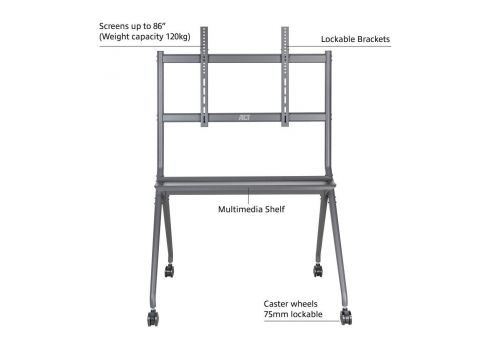 ACT Mobile TV stand 50-86", up to 120kg, image _ab__is.image_number.default