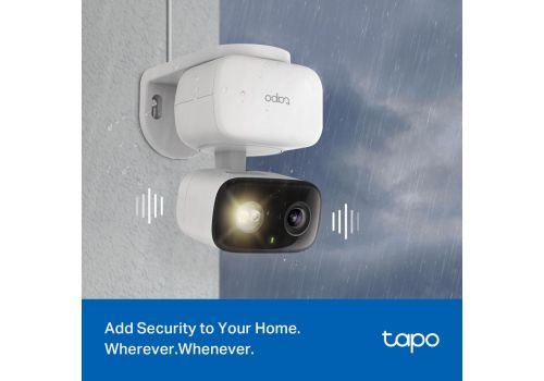 TP LINK Wi-Fi Surveillance Camera C206, outdoor and indoor use, Pan/Tilt, microSD, Water and Dust Resistance, image _ab__is.image_number.default