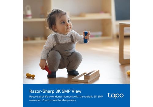 Home Security WiFi Camera TP-Link Tapo C232, 3K 5Mp with AI, Pan/Tilt, LAN, WiFi, SDmicro, night vision, image , 5 image