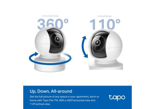 Home Security WiFi Camera TP-Link Tapo C232, 3K 5Mp with AI, Pan/Tilt, LAN, WiFi, SDmicro, night vision, image , 6 image