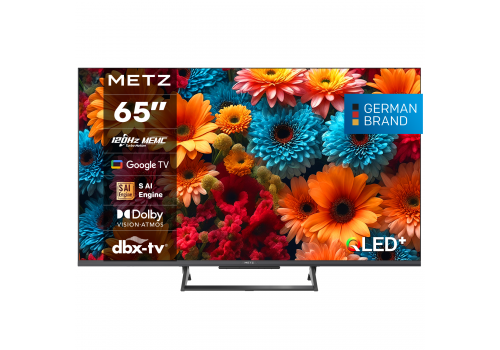 METZ TV 65MQF7500Z, 65"QLED+,4K ,Google TV, 120Hz, image 
