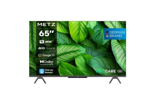 METZ TV 65" UHD LED SMART TV, 4K, Google TV, Frameless, image 