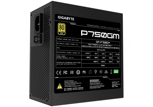 Power Supply Gigabyte P750W 750W 80+ GOLD Modular, image , 5 image
