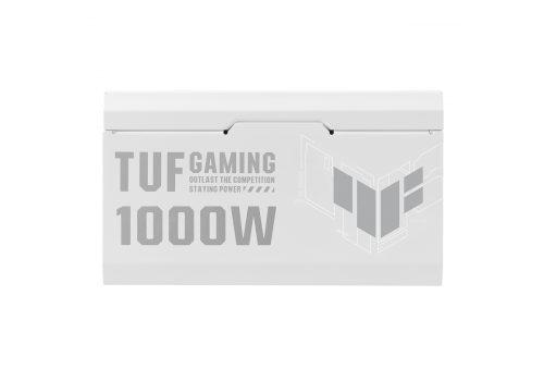 Power Supply ASUS TUF Gaming White 1000W 80+ Gold PCIe 5.1, Fully Modular, image , 5 image