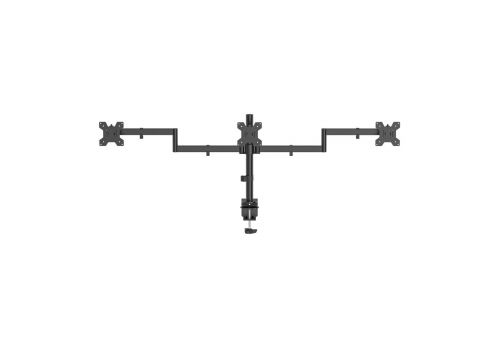 Hama Monitor Mount, 3 Monitors, Height-adjustable, Swivel/Tilt, 13" - 27", image _ab__is.image_number.default