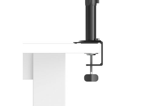 Hama Monitor Mount, Height-adjustable, Swivel / Tilt, 13" - 35", black, image , 4 image