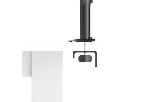 Hama Monitor Mount, Height-adjustable, Swivel / Tilt, 13" - 35", black, image , 5 image