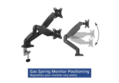 ACT Gas spring dual monitor arm office, AC8312, image _ab__is.image_number.default